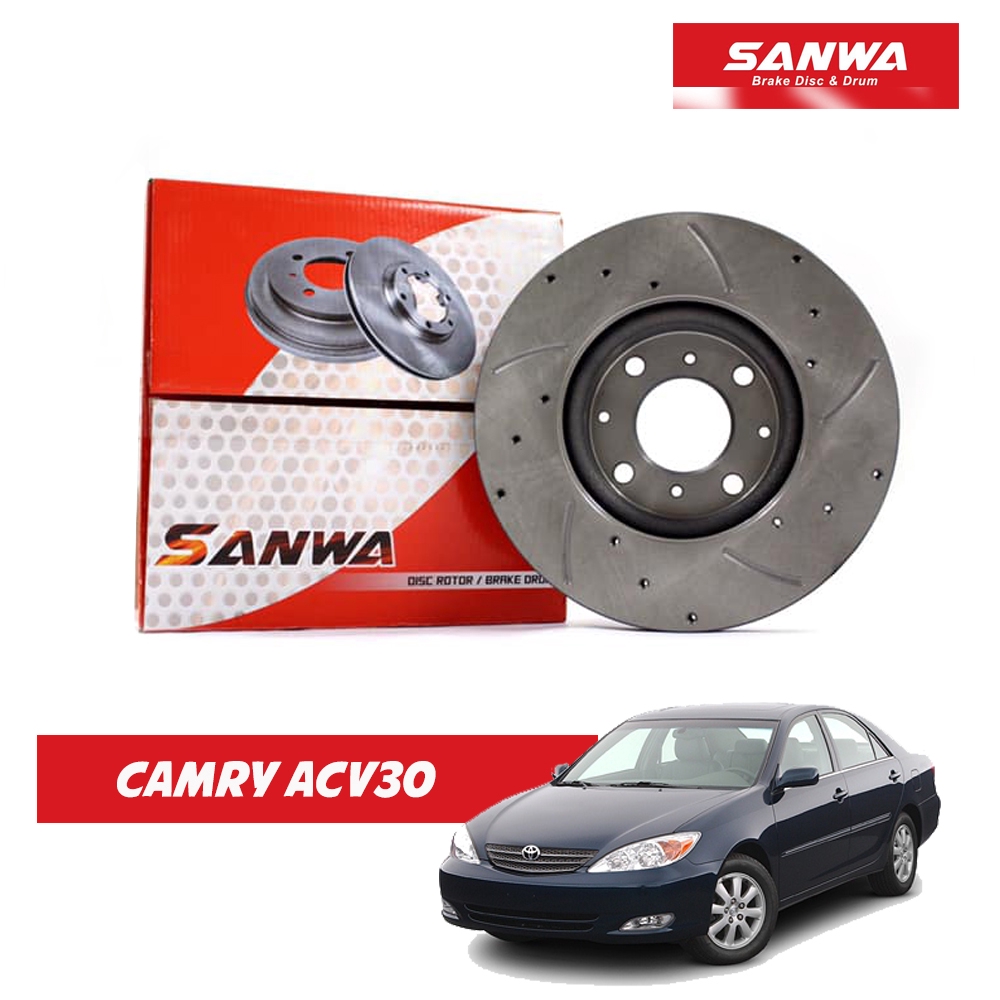 Toyota Camry ACV30-SANWA Sport Disc Rotor-Front | Shopee Malaysia