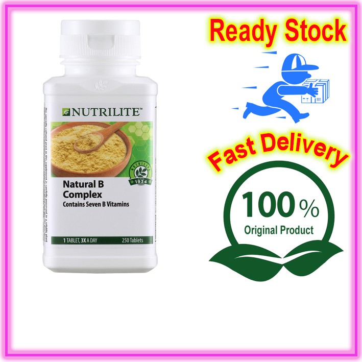 Amway Nutrilite Natural B Complex (250 Tab) | Shopee Malaysia