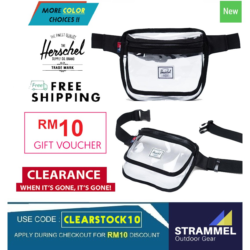 Herschel clear fanny pack hot sale