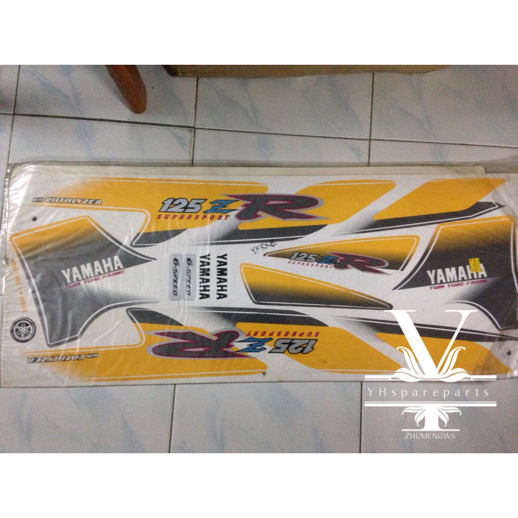 yamaha 125ZR (4) sticker | Shopee Malaysia