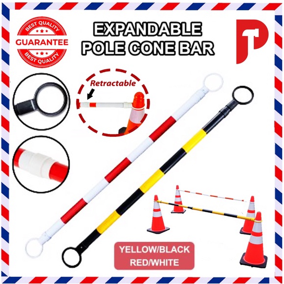 Expandable Retractable Traffic Cone Bar Barrier 🔥 Ready Stocks 🔥 for ...