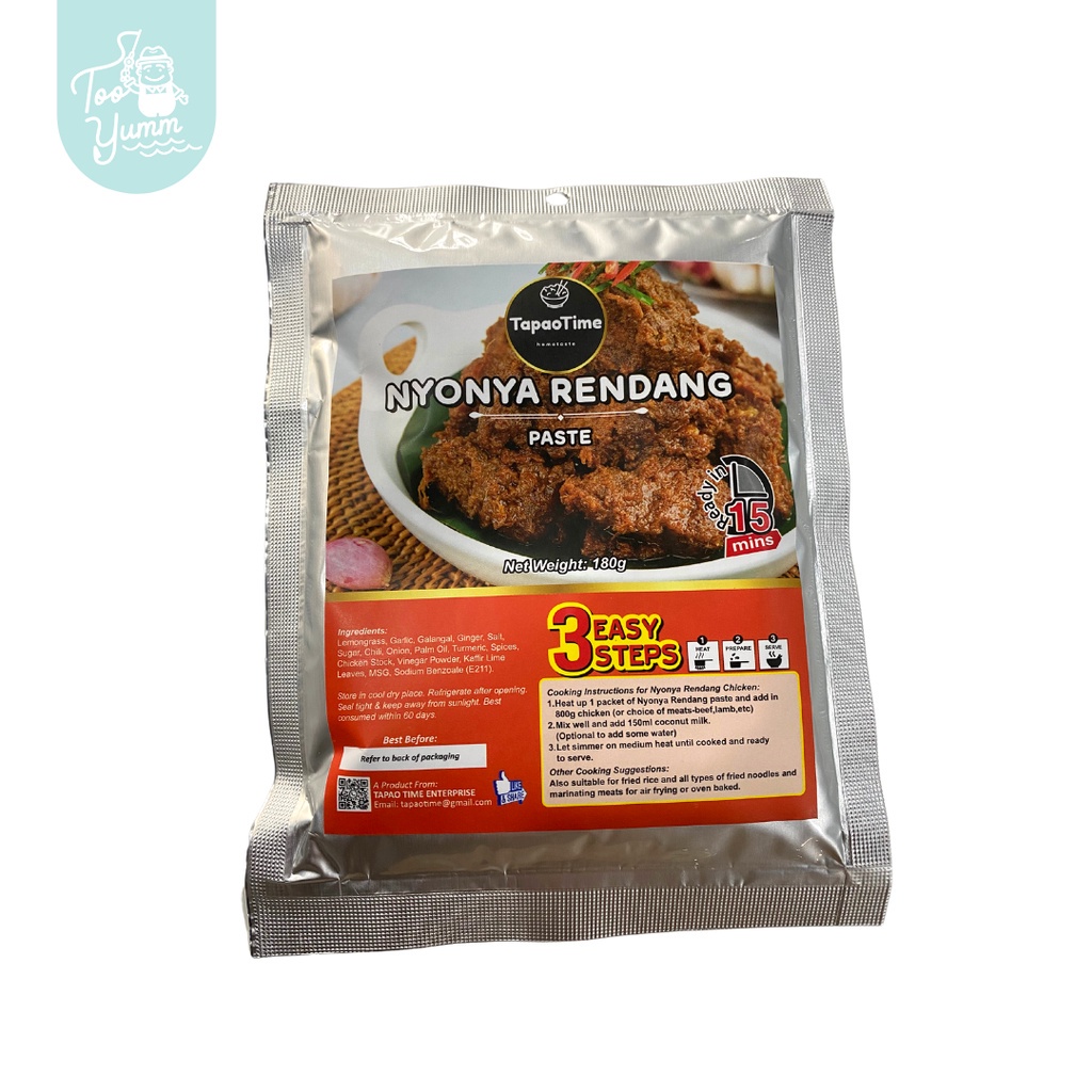 Nyonya Rendang Paste (180g) | Shopee Malaysia