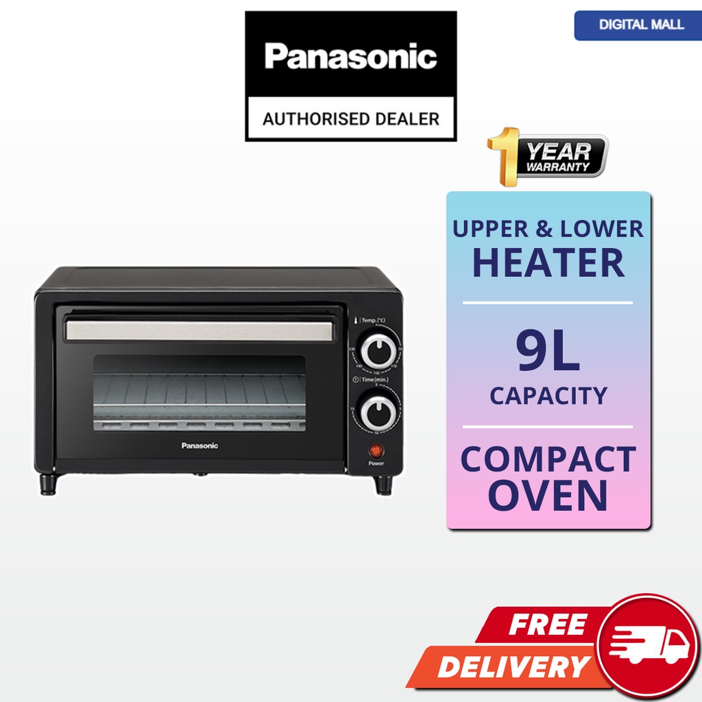 PANASONIC NT-H900 Compact Toaster Oven NT-H900KSK 9L Upper Lower ...