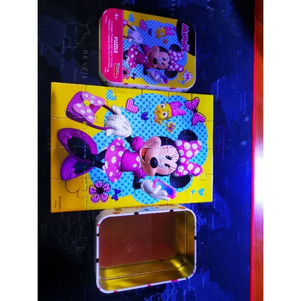 Minnie Disney Junior Jigsaw Puzzle Shopee Malaysia