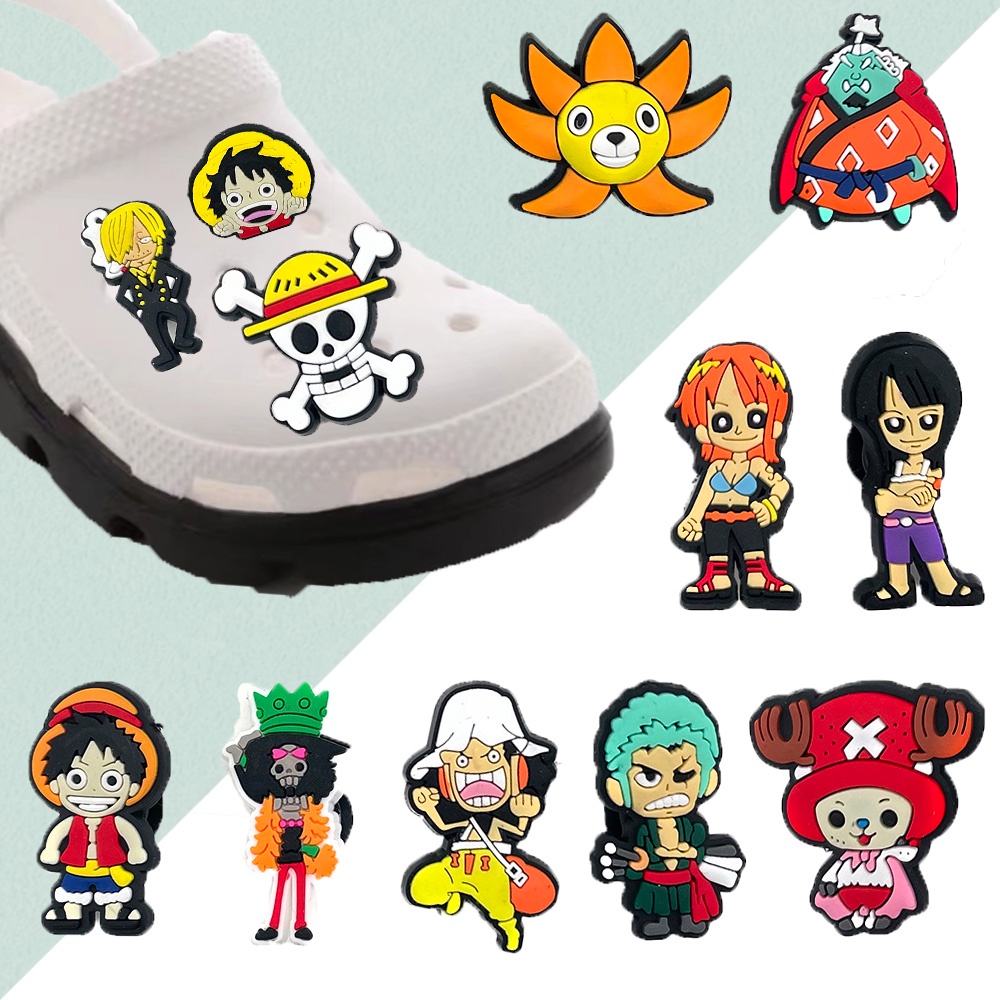 Anime Shoe Charms Pins for Sandal Accessories Party Favor gift diy