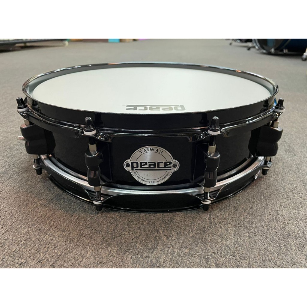 Peace Sd B X Metal Shell Series Snare Gloss Black Shopee Malaysia