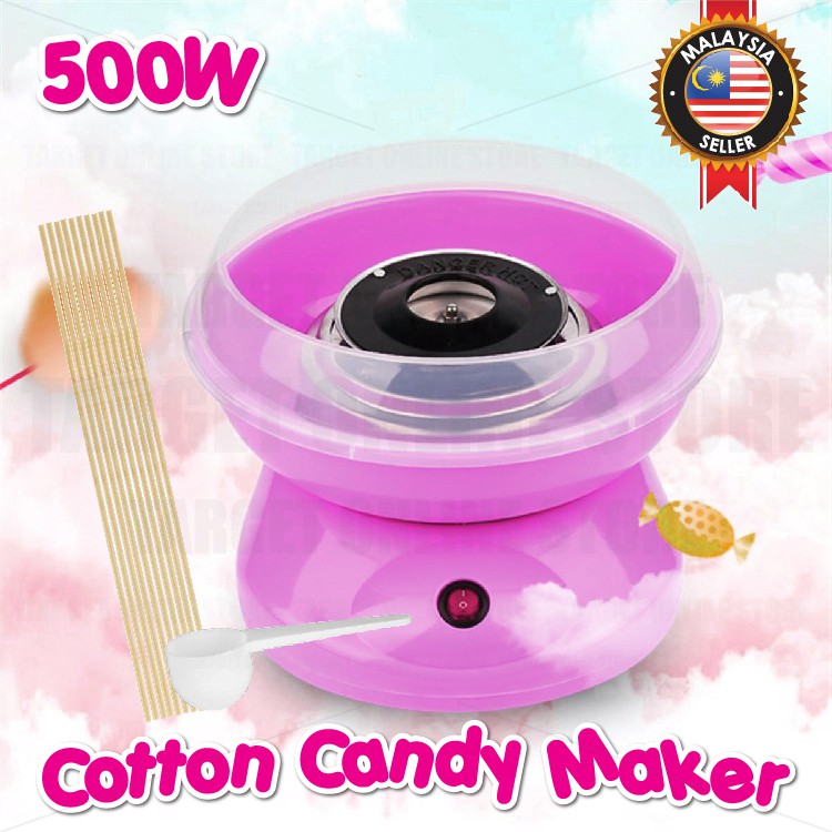 Electric DIY Cotton Candy Maker Sweet Candy Floss Sugar Machine 500W