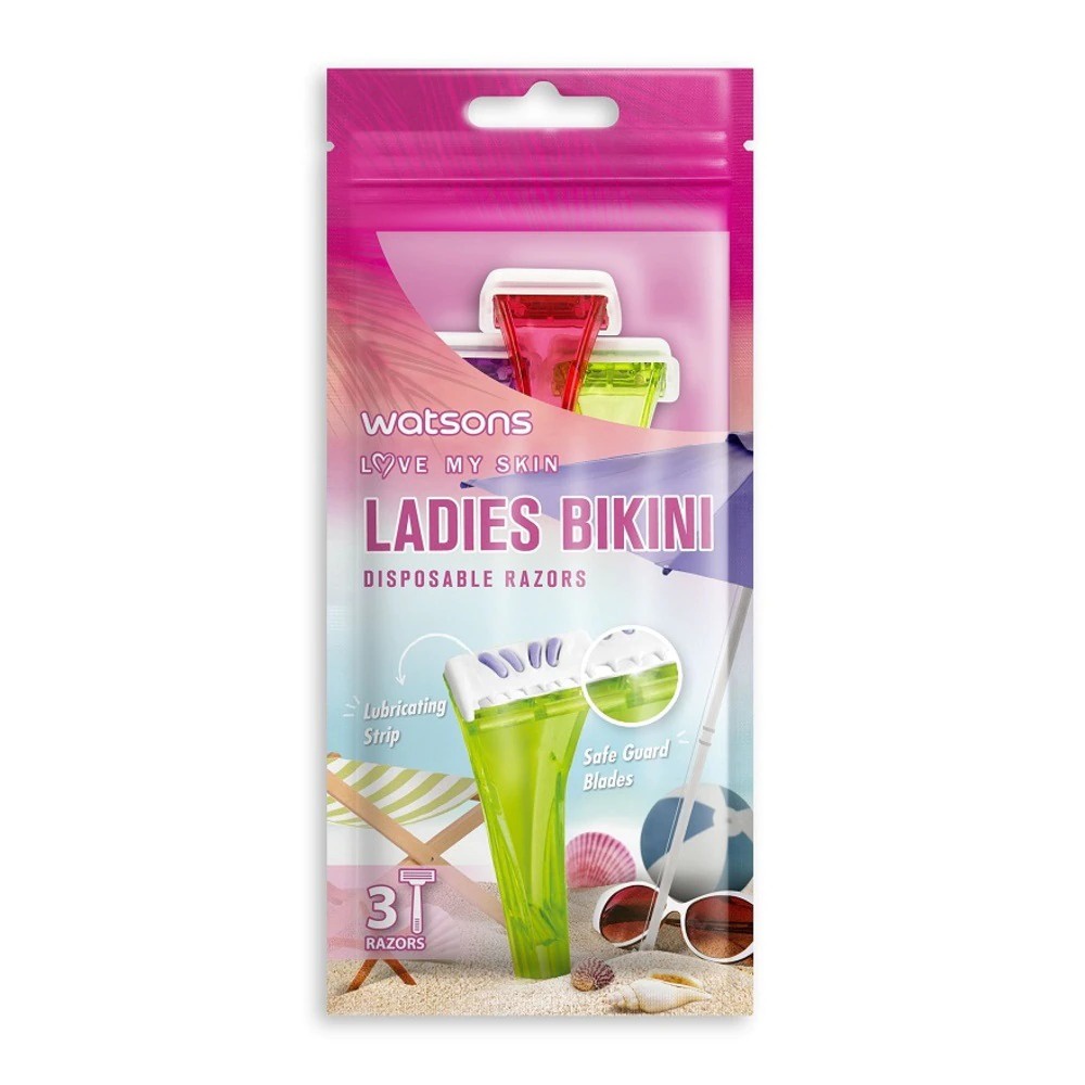 WATSONS Ladies Blade Disposable Razors/Twin blade /Ladies Bikini/Triple ...