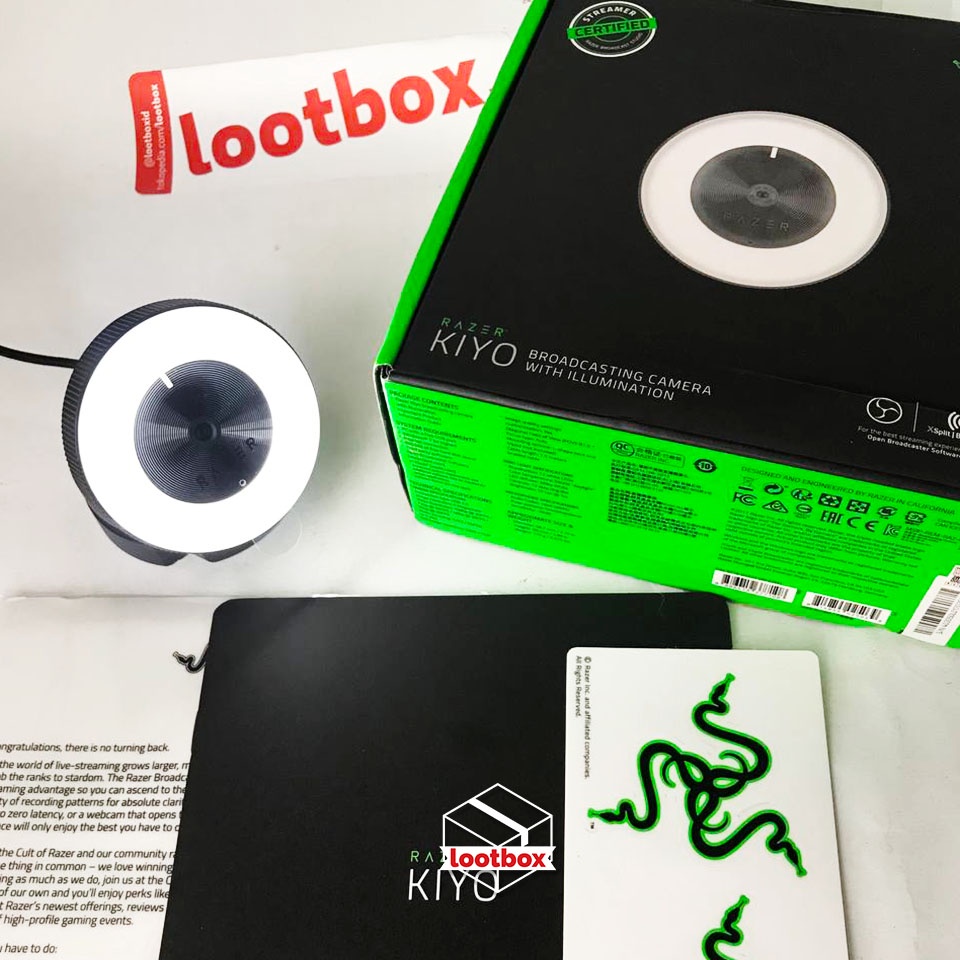 Webcam Full HD 1080p Professional Streaming Camera Razer Kiyo [SECOND ...