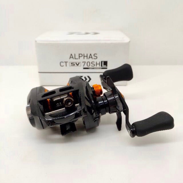 100% NEW BC REEL DAIWA ALPHAS CT SV 70HL/70SHL(Made in Japan