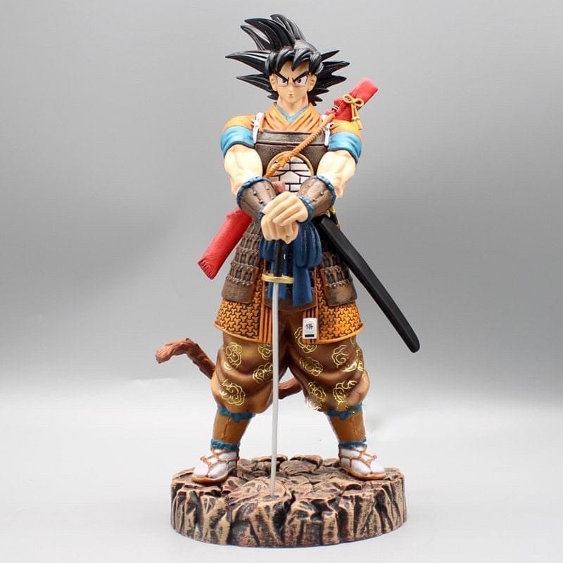 [New Arrival] Goku Samurai Character Model 30CM, Goku Figure - Dragon ...