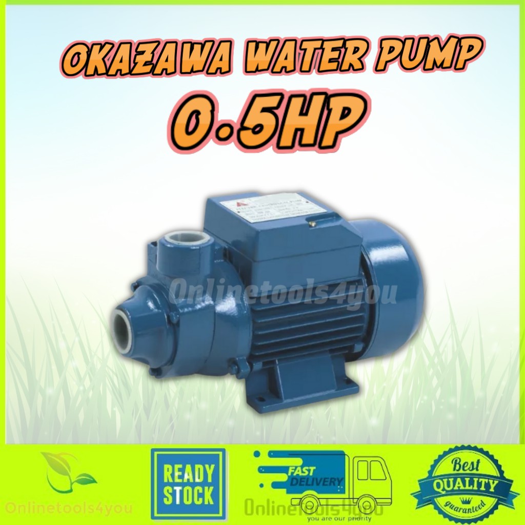 Okazawa 0.5HP Electric Water Pump/pam air letrik | Shopee Malaysia