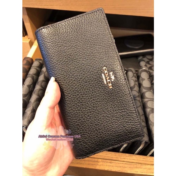 Coach Slim Zip Wallet