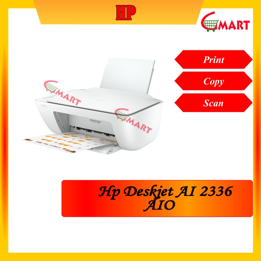 HP 2336 Deskjet Ink Advantage All-in-One Printer - 7WQ05B [Print, Scan ...