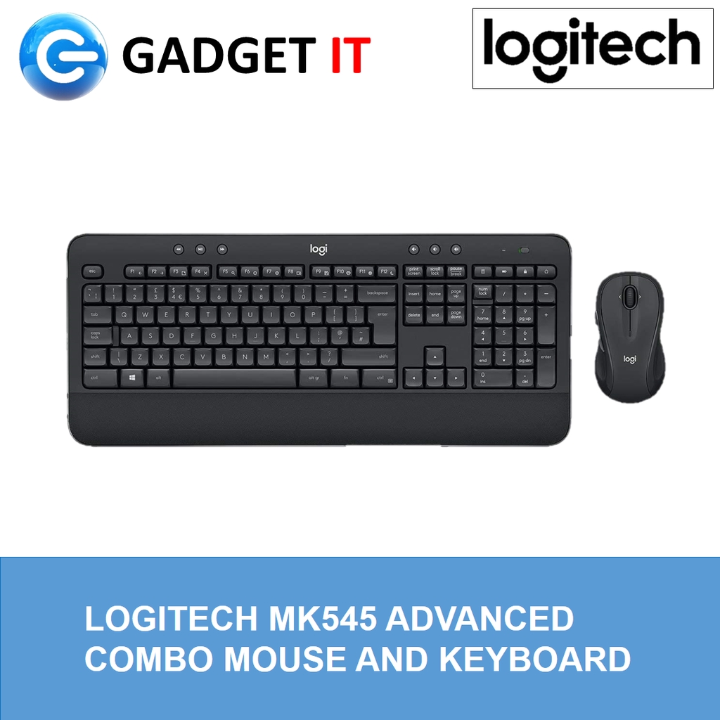 Logitech Mk545 Advanced Wireless Combo Keyboard And Mouse 920 008696 Kbm Lgt Mk545 Shopee 9038