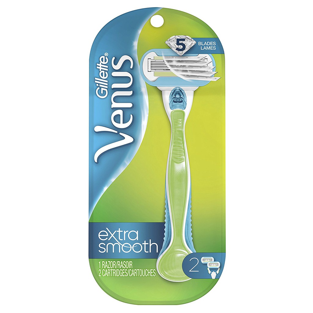 Gillette Venus Women's Embrace 5 Blade Razor and 2 Refills | Shopee ...