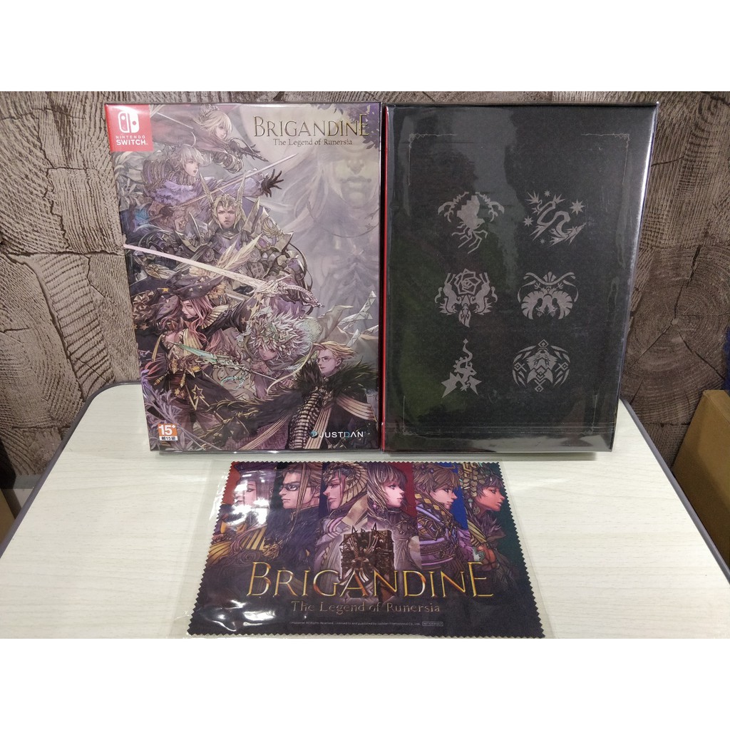 Jeu PS4 Brigandine The Legend Of Runersia - Édition Limitée #368 Par Limited Run - Neuf Scellé Avec Carte D'Art