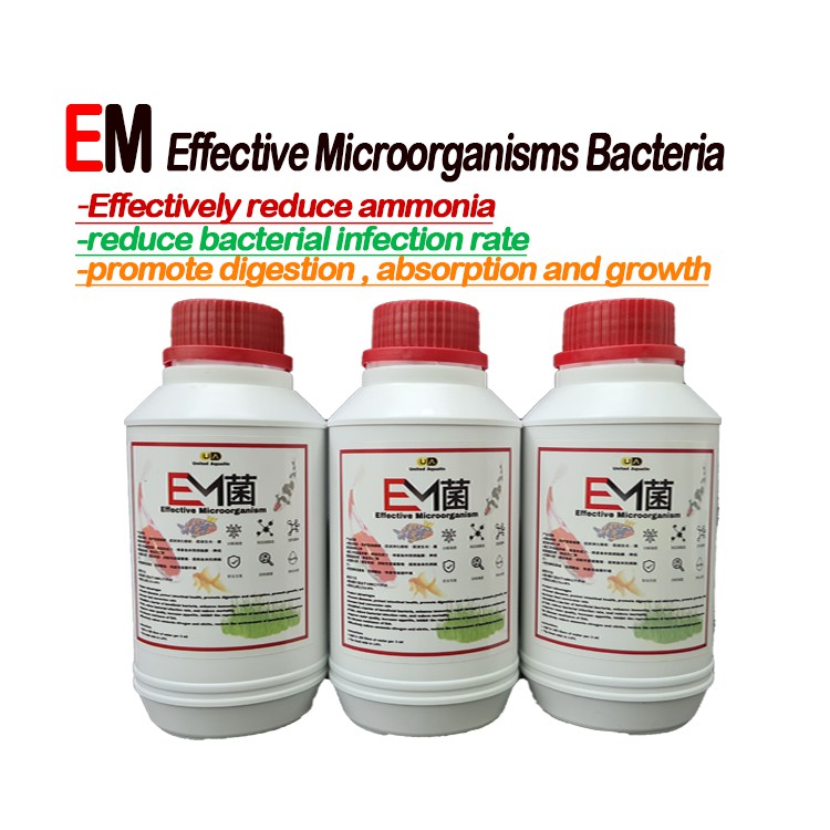 EM 菌 Effective Microorganisms Bacteria 500ML 浓缩EM菌 Live Bacteria Liquid ...