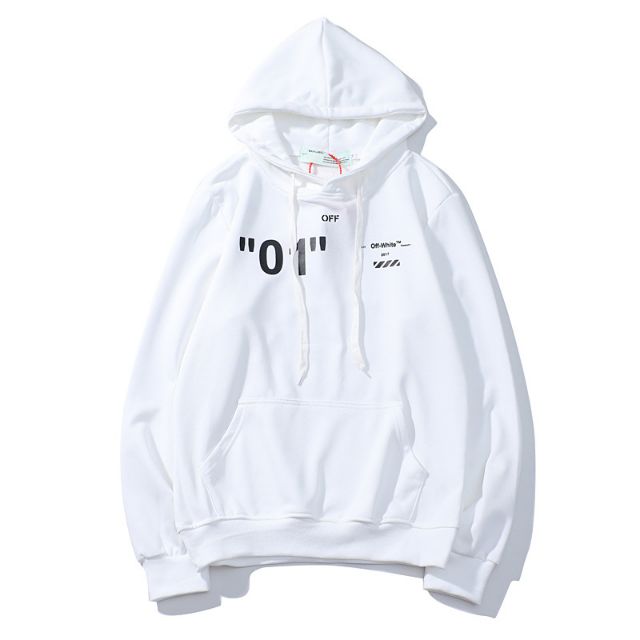 OFF WHITE Hoodie 01 ALL with printed letters couple hoodie tide Shopee Malaysia