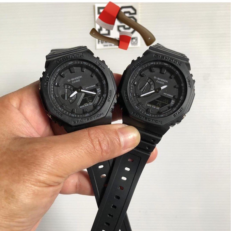 Gshock TMJ GA 2100 TMJ VIRAL SERIES All Black Super AA Quality