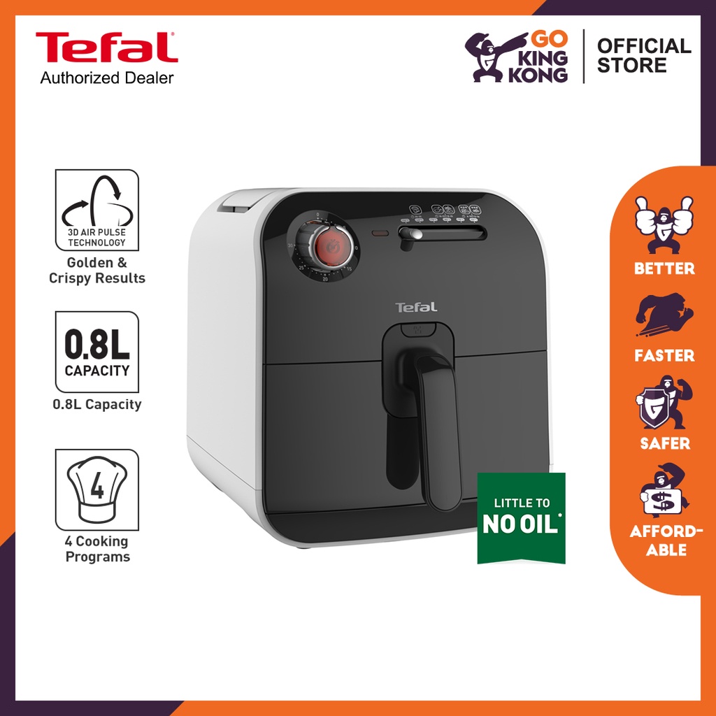 Tefal Fry Delight Air Fryer Meca White (FX1000) Shopee Malaysia