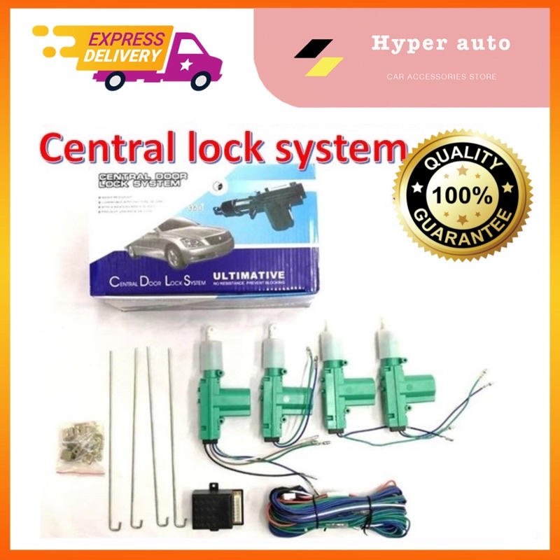 car central lock set ULTIMATIVE Full Set High Quality Central Door Lock