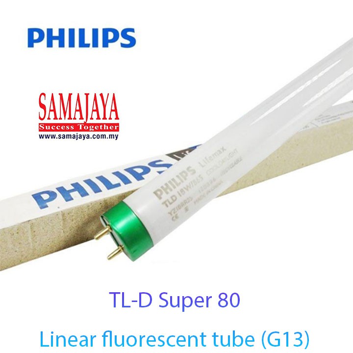 Philips Lifemax TL-D Super 80 G13 18W / 36W Warm White / Cool White ...