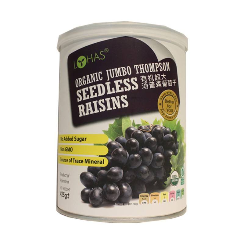 Organic Jumbo Thompson Seedless Raisins 425g | Shopee Malaysia