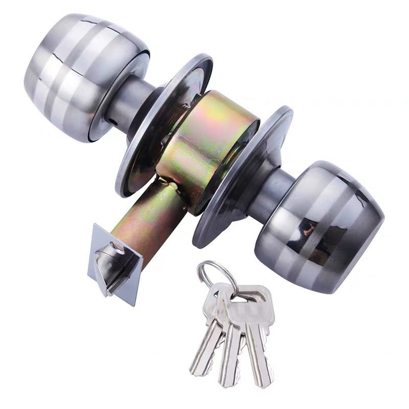 HOUSE AND ROOM CYLINDRICAL DOOR LOCK SET (BACK SET 60MM) / TOMBOL PINTU ...