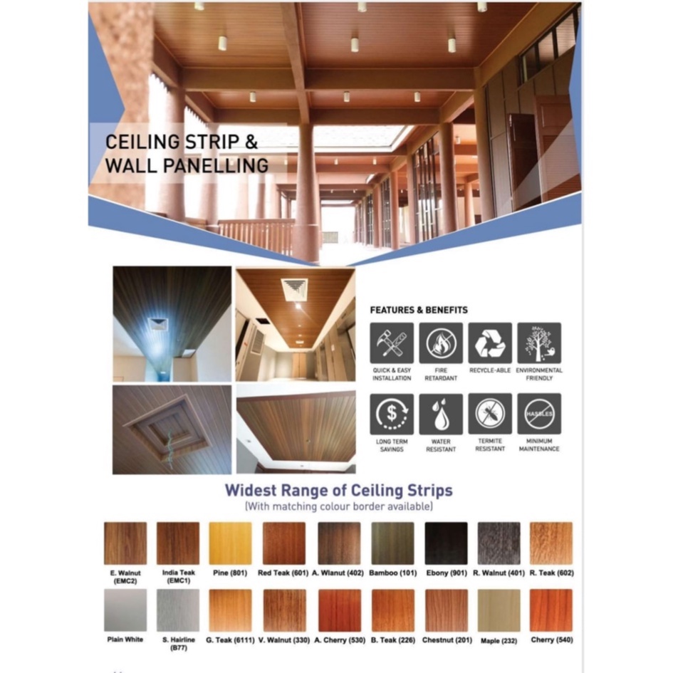 [Siling PVC][PVC Ceiling] Supply & Install PVC Ceiling for Residential ...