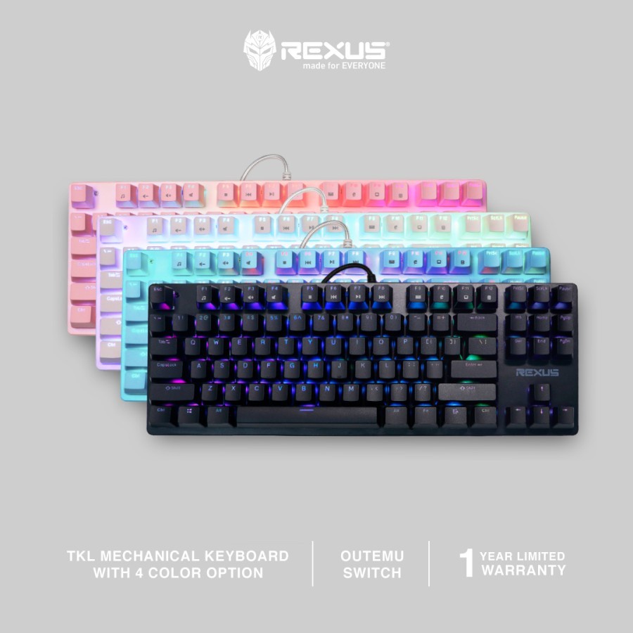 Rexus MX9 RGB Legionare Mechanical Gaming Keyboard | Shopee Malaysia