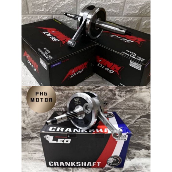 LC135 CRANKSHAFT RACING LEO RACING JET +8MM+4MM +4MM+2MM SHARK IKK ARATA KING DRAG TOBAKI ESPADA
