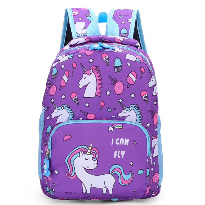 Cartoon Kids Unicorn Canvas Backpack School Bag Smiggle Beg Sekolah Galas My Little Pony Shopee Malaysia