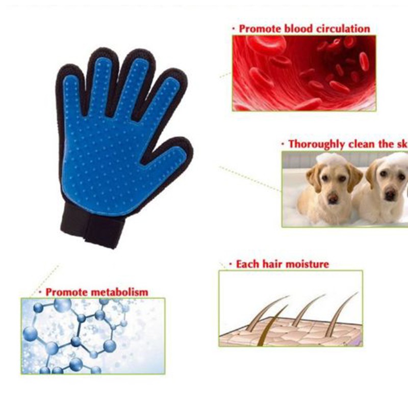 Pets Massage Grooming Silicon Glove Shopee Malaysia