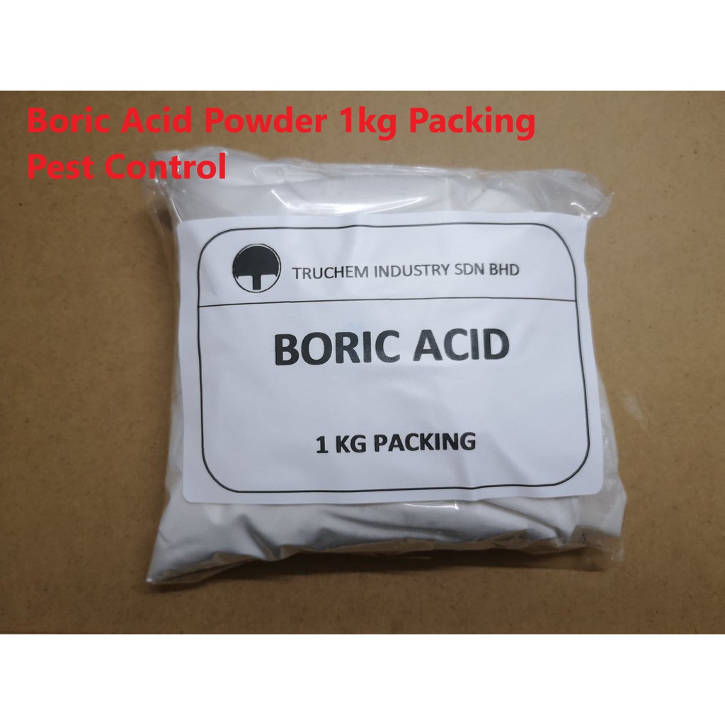 1KG Boric Acid 硼酸 / Pest Control COCKROACH & BUGS CONTROL 1KG | Shopee