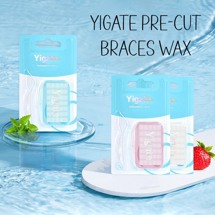 Yigate Orthodontic Wax Braces Wax Pre Cut Brace Wax Original Mint Berry Flavour Shopee Malaysia