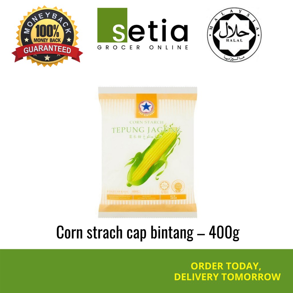 Corn strach cap bintang – 400g | Shopee Malaysia