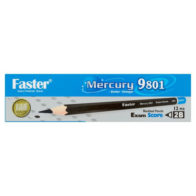 Faster Mercury 9801 2b Pencil 