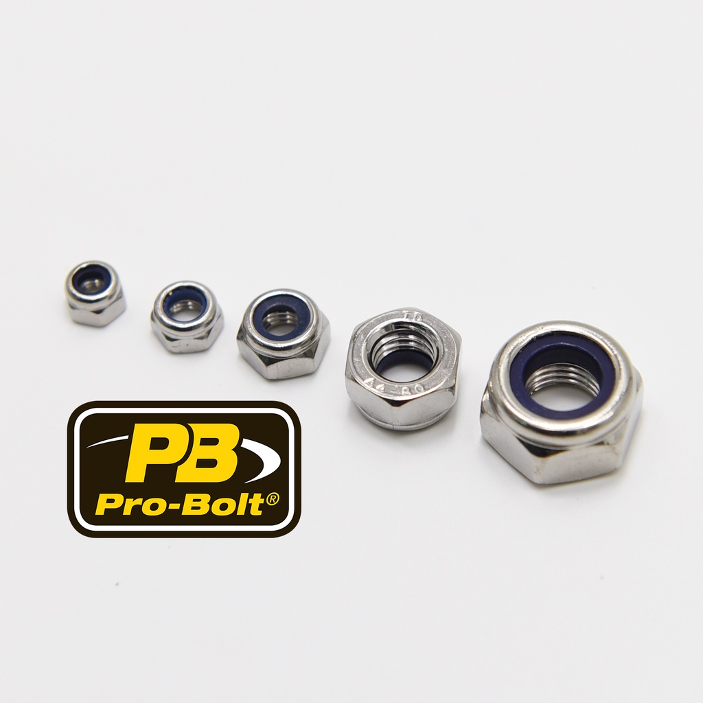 Pro-Bolt Stainless Steel Female Nilock M4 M5 M6 M8 M10 | Shopee Malaysia