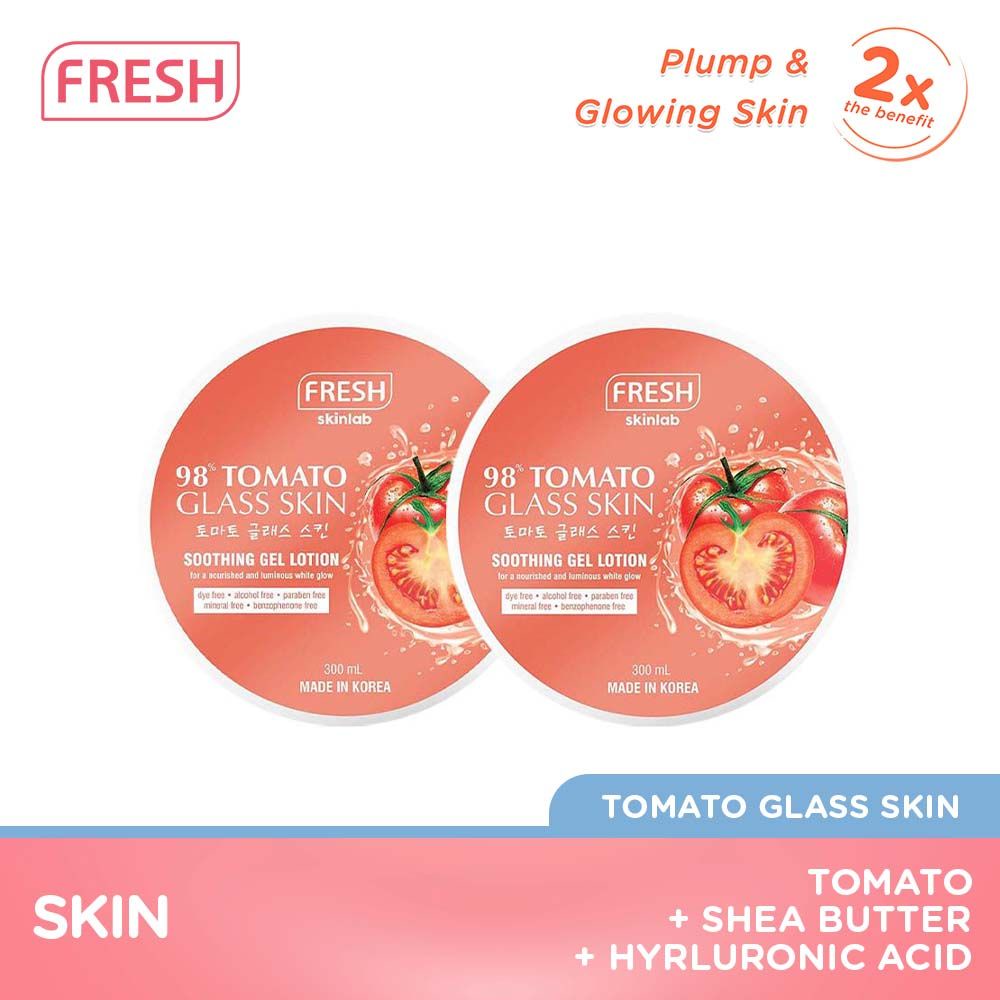 Fresh Skinlab Tomato Glass Skin 10x Vitamin C Soothing Gel Lotion ...