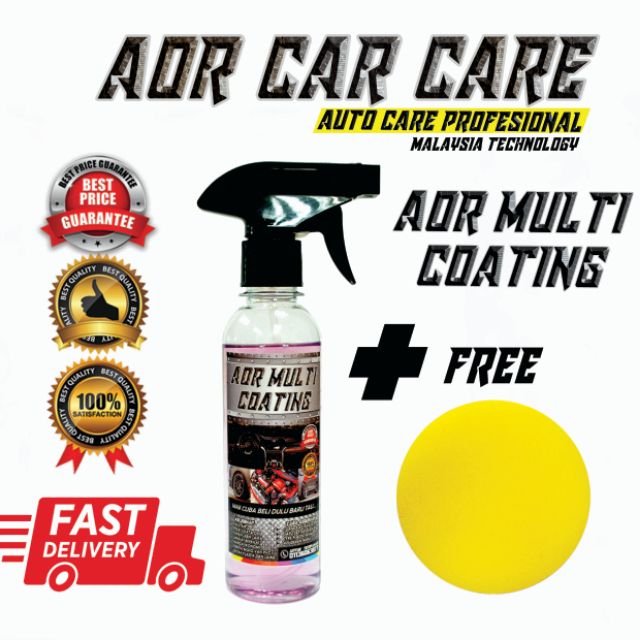 🔥AOR MULTI COATING🔥 WAX TAYAR PELBAGAI GUNA KALIS AIR TAHAN LAMA UNTUK KERETA MOTOR DALAMAN DAN