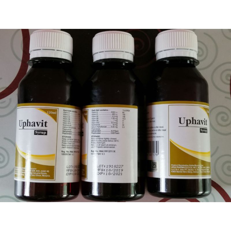 Uphavit Syrup 120ml Health Supplement | Shopee Malaysia