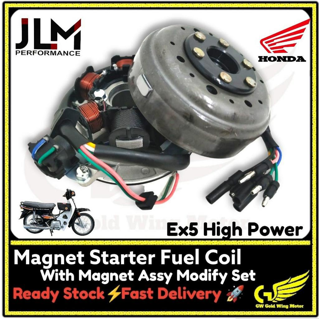 HONDA EX5 EX5 DREAM EX5 HIGH POWER PNP RACING COIL / RACING FUEL COIL COMPLETE