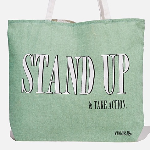 Foundation Cotton On Tote Bag Student Work Ins Style Shopee Malaysia