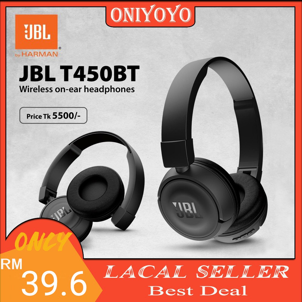 Jbl harman hot sale t450bt bluetooth