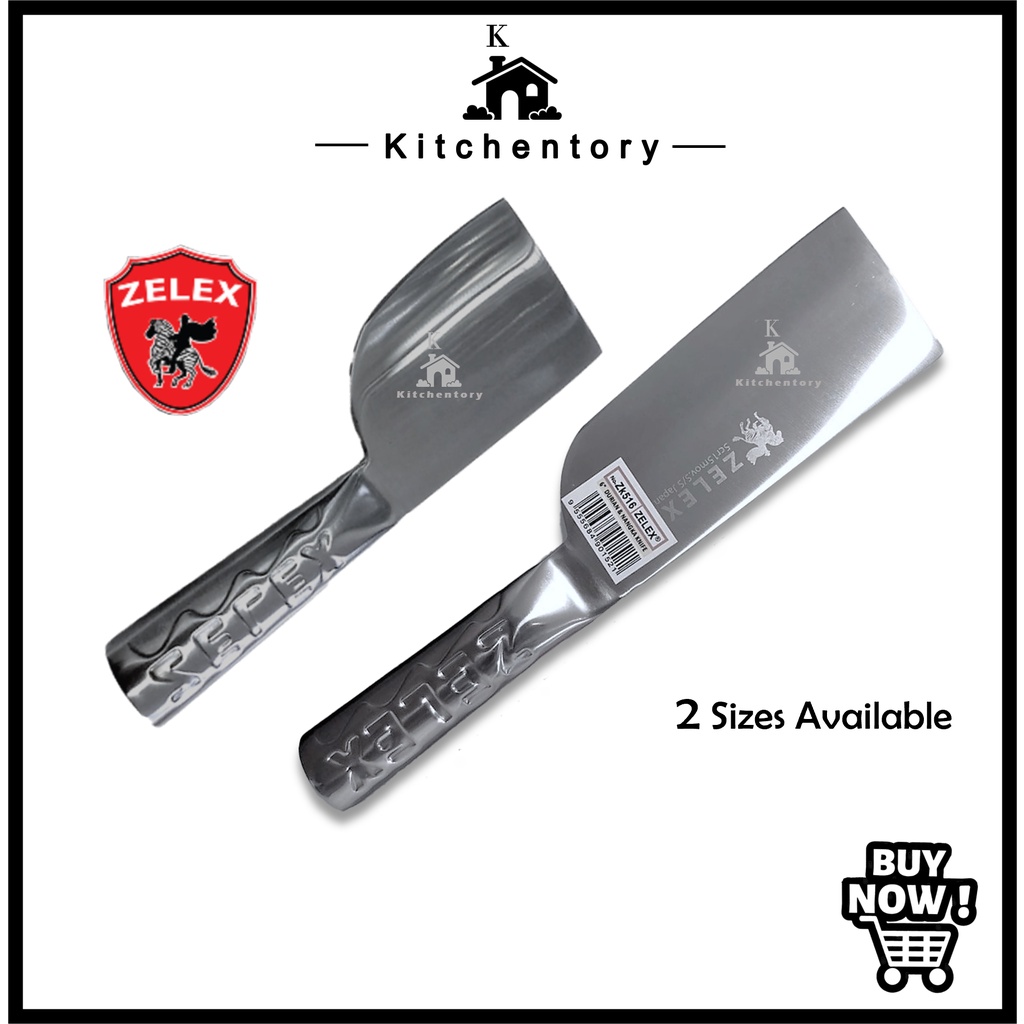 ZELEX Stainless Steel Durian Knife-Pisau Durian-Nangka Knife | Shopee ...