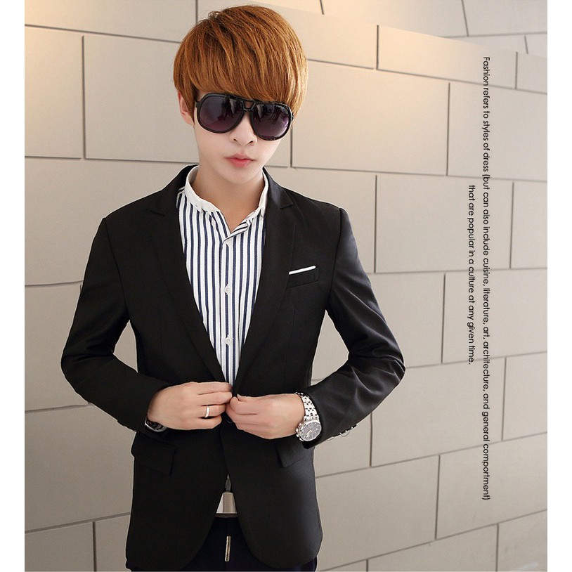 Korean coat hot sale suit design