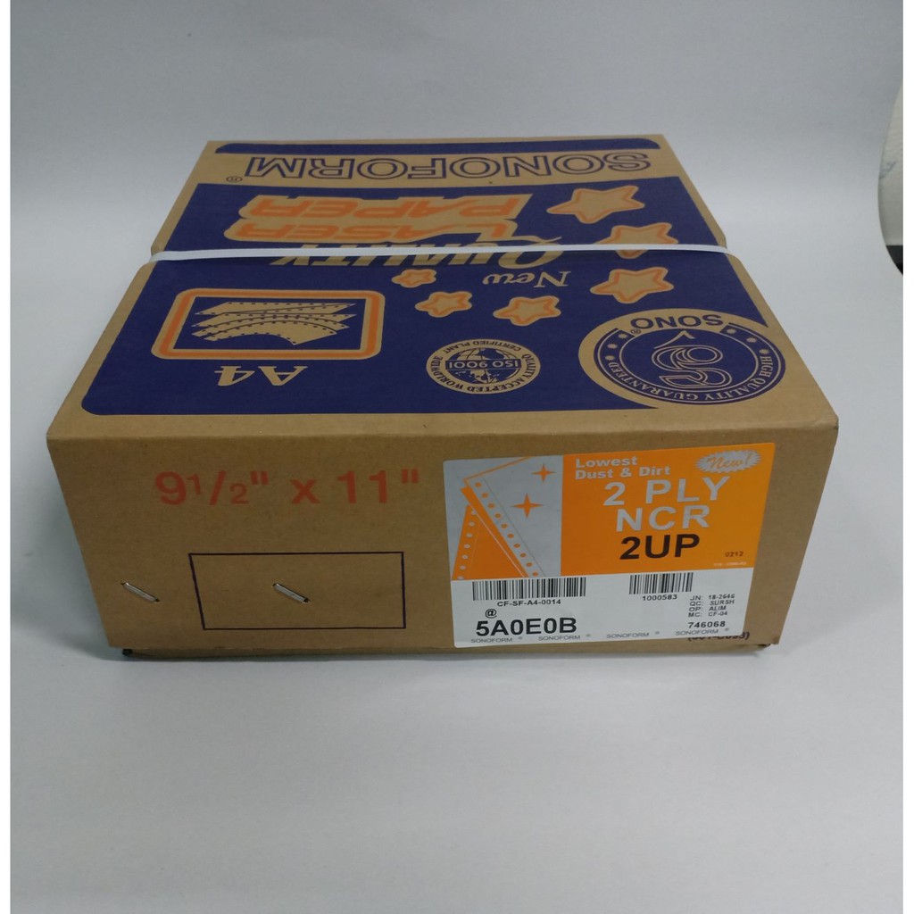 COMPUTER FORM 2 PLY NCR ( 2UP ) - SONOFORM | Shopee Malaysia