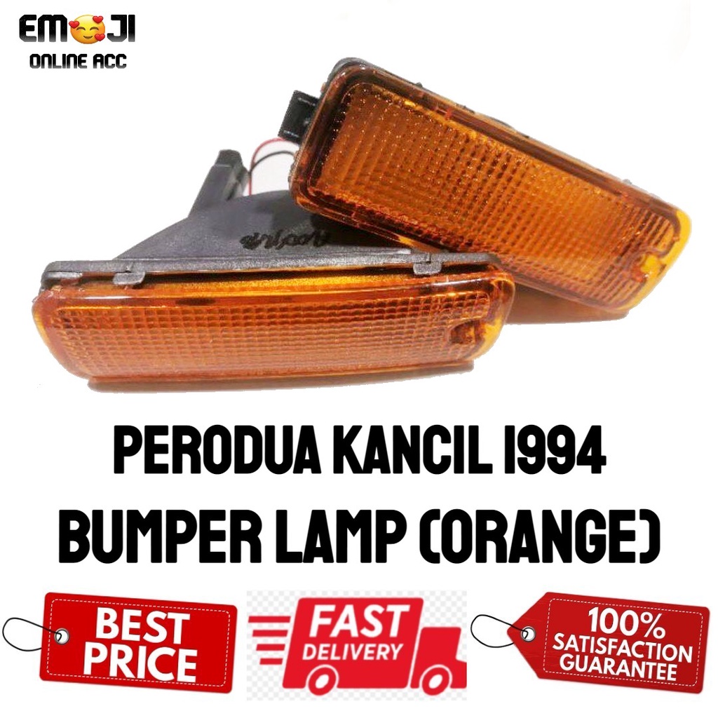 Perodua Kancil Front Bumper Lamp Orange Shopee Malaysia