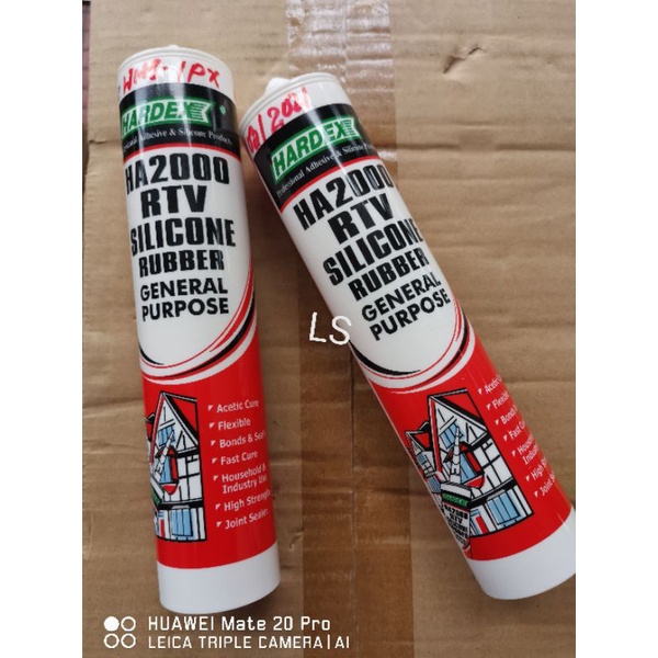 LS GEMILANG (NEW STOCK) HARDEX HA 2000 RTV SILICON RUBBER CLEAR / WHITE ...